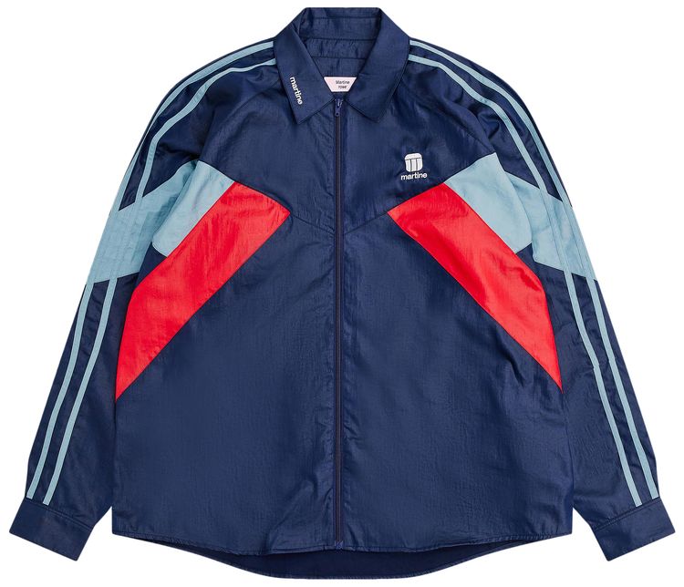 

Куртка Martine Rose Shirt Track Jacket 'Blue Navy', синий