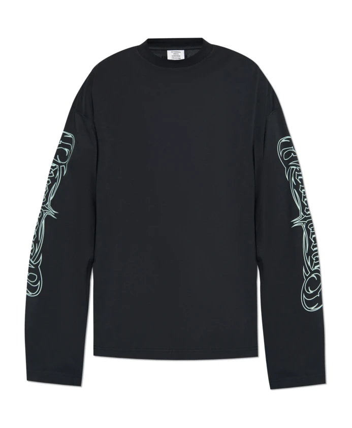 

Футболка с длинным рукавом Vetements, синий