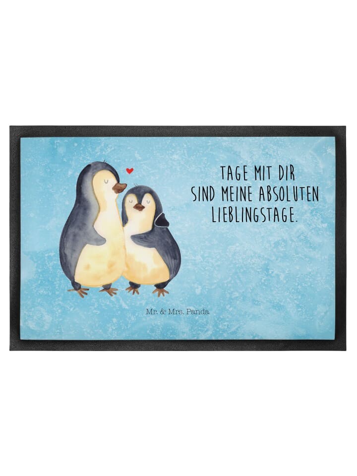 

Коврик для ног Mr. & Mrs. Panda, цвет eisblau