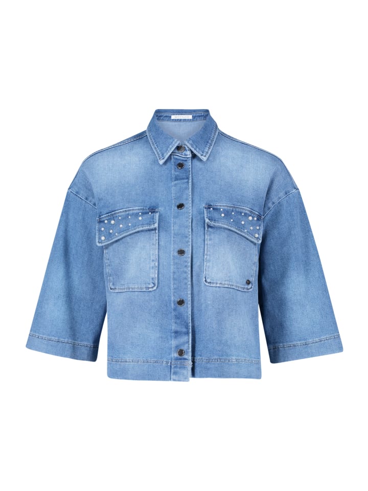 

Блейзер BETTY & CO, цвет light blue denim