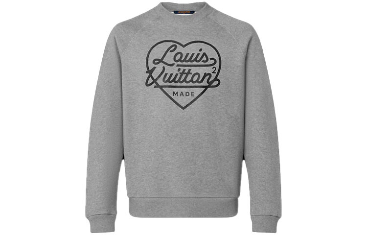 

Новые квартальные продукты LV Sweatshirt Men Louis Vuitton, серый