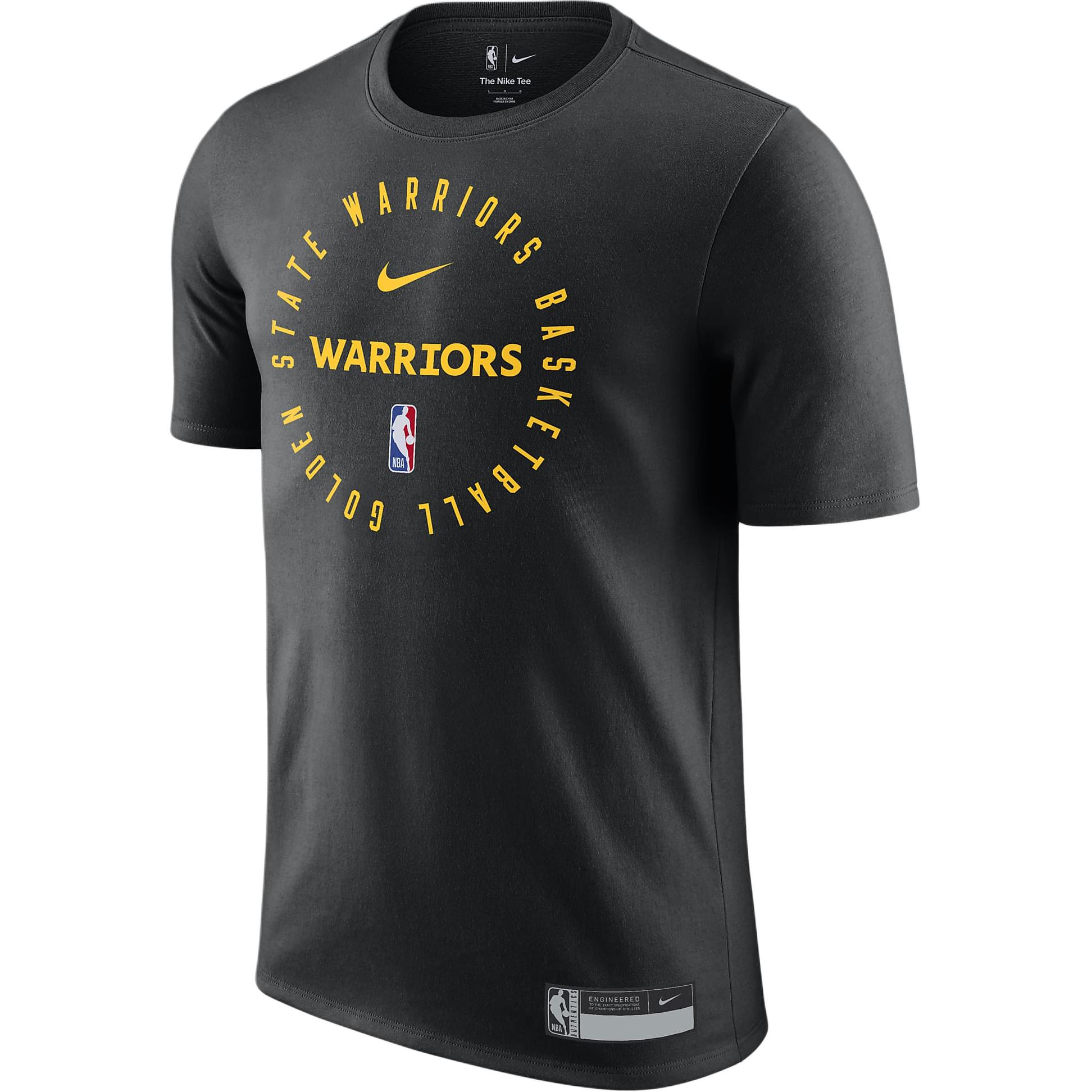 

Футболка мужская Golden State Warriors Dri FIT NBA Nike, черная