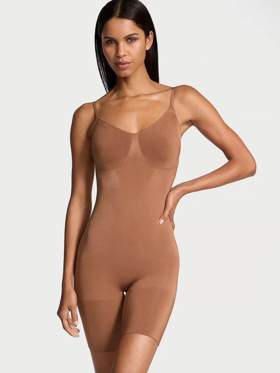 Боди до середины бедра Seamless Shaping Victoria'S Secret, цвет Caramel — фото 4