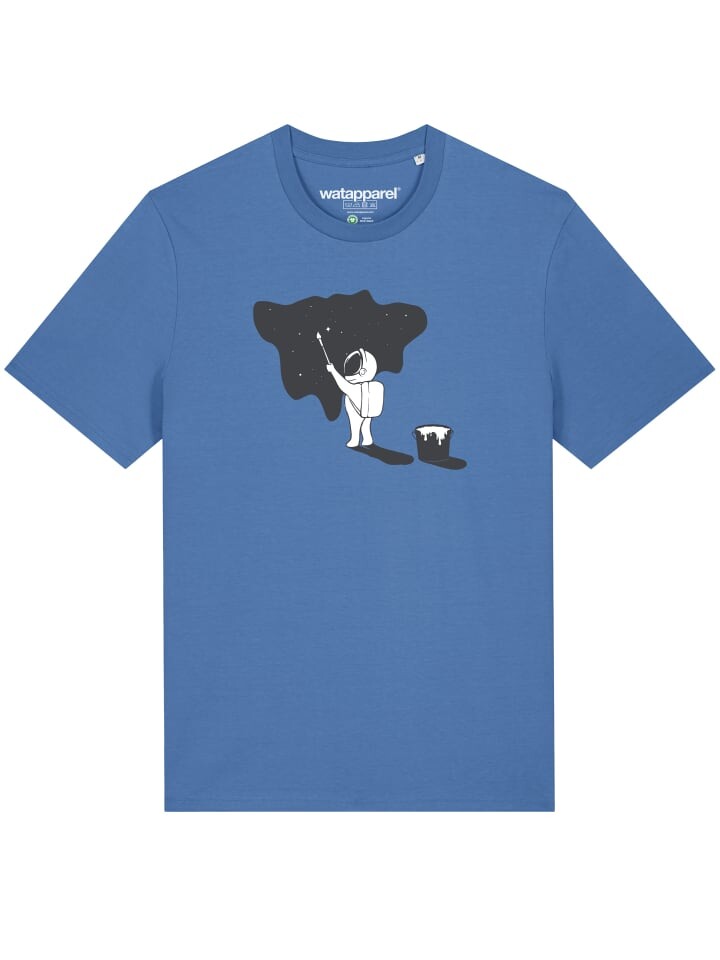 

Футболка wat Apparel, цвет bright blue