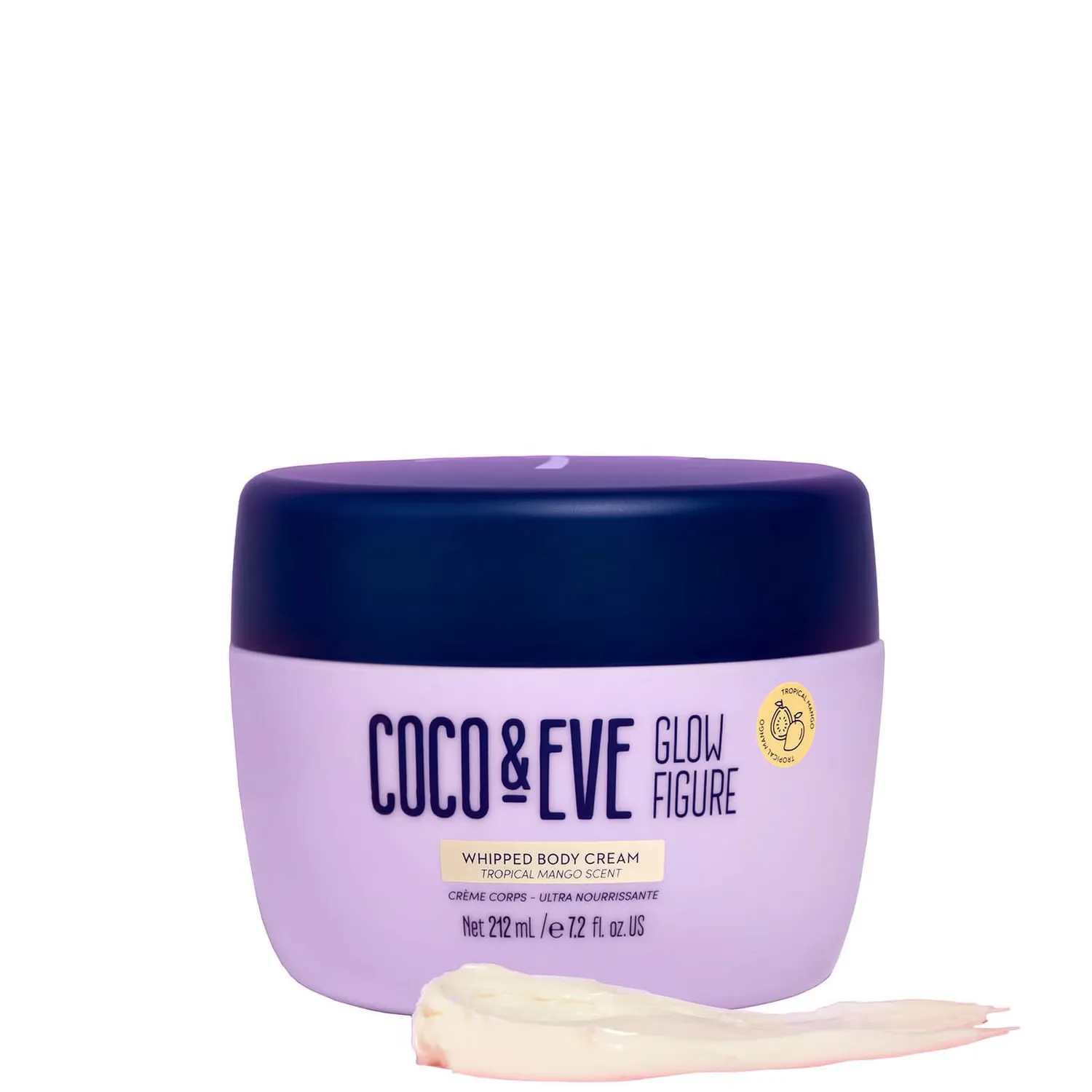 

Взбитый крем для тела Glow Shape с ароматом тропического манго - 212 мл Coco & Eve