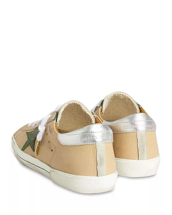 Мужские кроссовки «Суперзвезда» Golden Goose, бежевый — фото 4