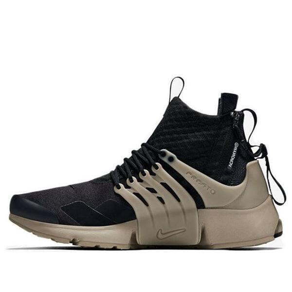 

Кроссовки аббревиатура x air presto mid Nike, черный