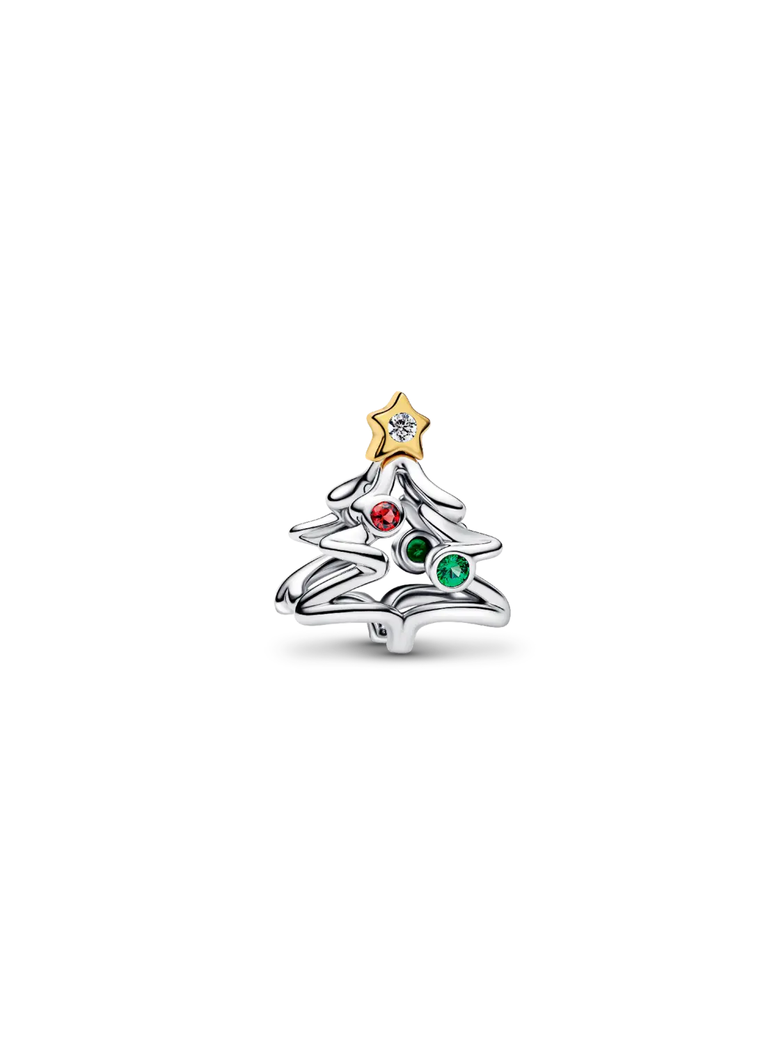 

Шарм Pandora Christmas Tree, стерлинговое серебро, покрытие 14-каратным золотом