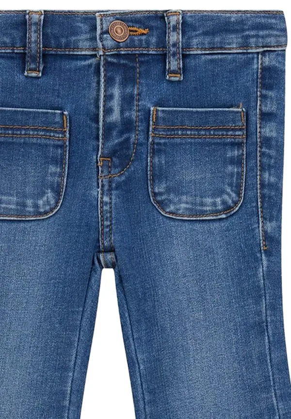 Расклешенные джинсы Guess, Blu Denim — фото 3