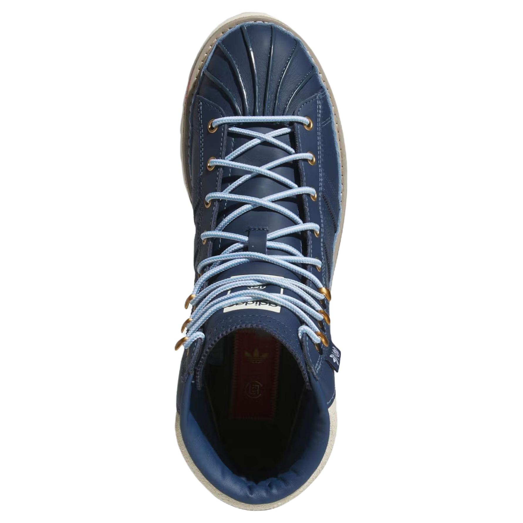 CLOT x Pro Model ботинки Mineral Blue унисекс Adidas Originals, Mineral синий — фото 4