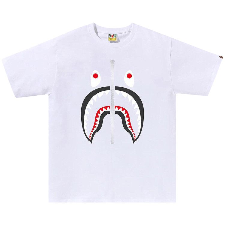 

Футболка BAPE Shark Tee, White