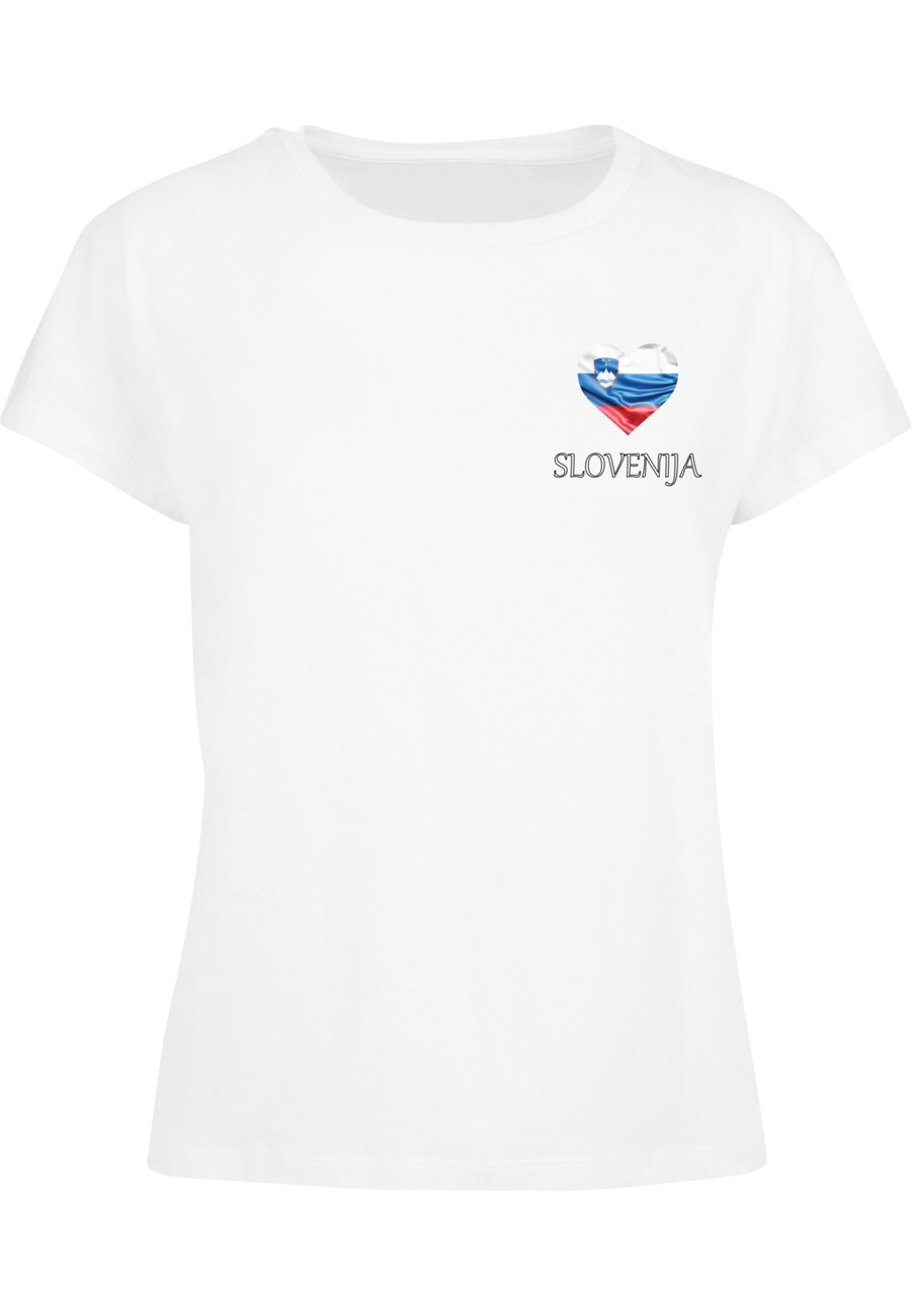 

Футболка Merchcode Shirt Football - Slovenia, белый
