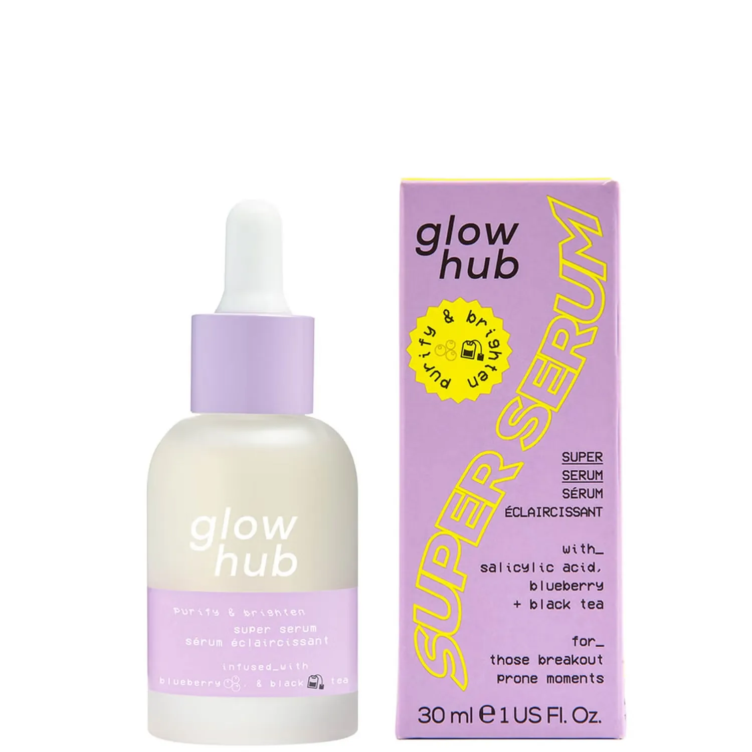 

Супер-сыворотка Purify and Brighten 30 мл Glow Hub