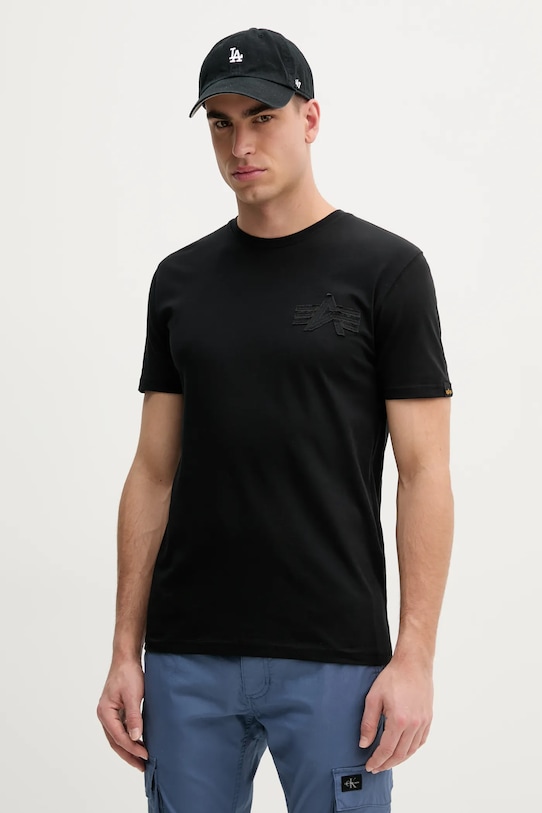

Хлопковая футболка Coach T BE Alpha Industries, черный