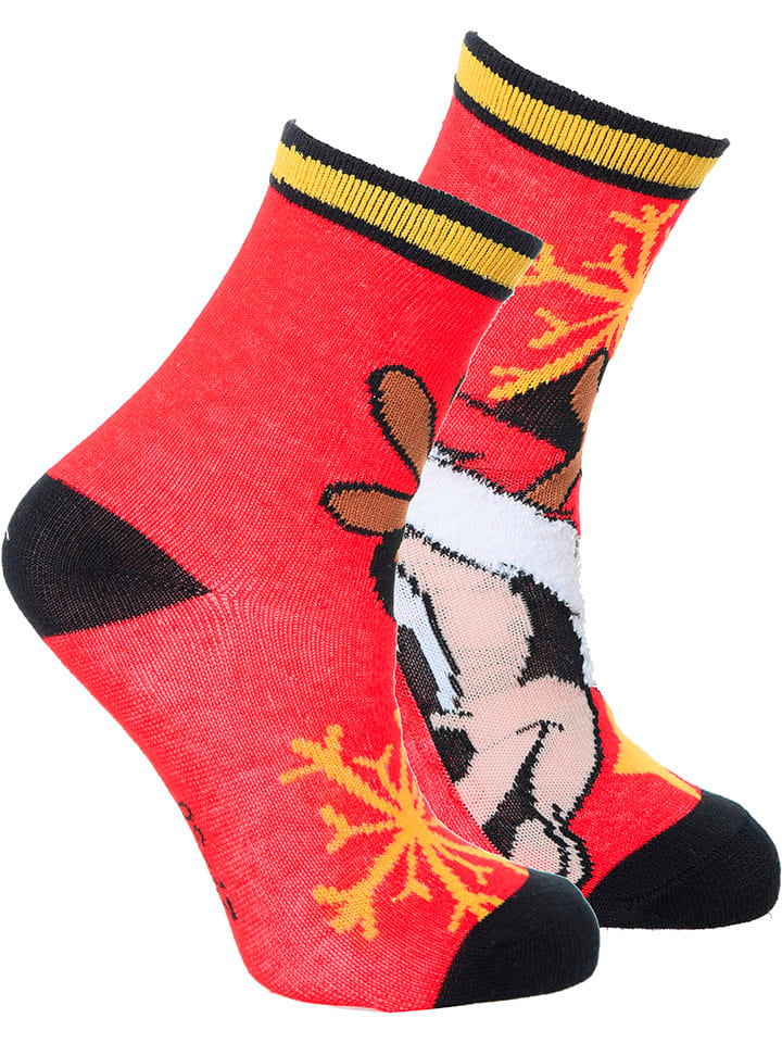 

Носки Disney Mickey Mouse, красный