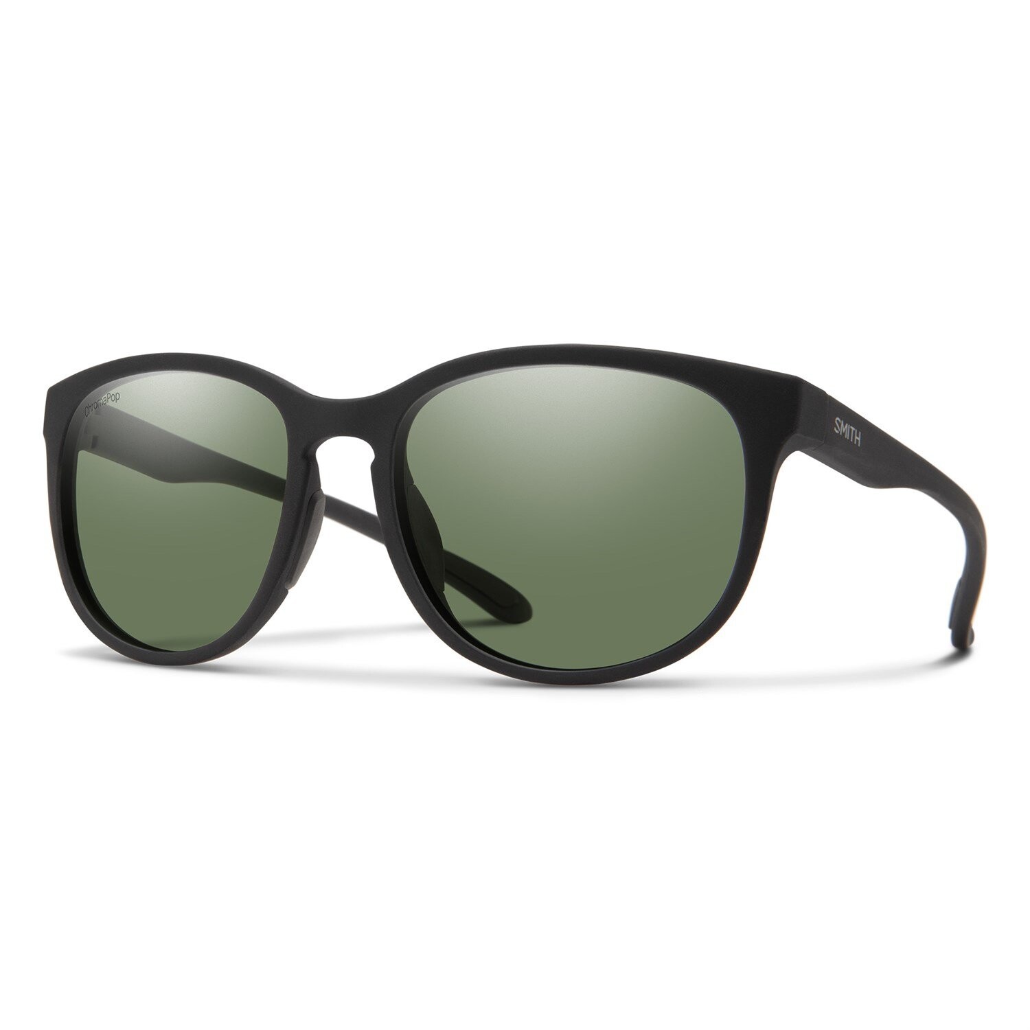 

Солнцезащитные очки Smith Lake Shasta, цвет Matte Black/ChromaPop Polarized Grey Green