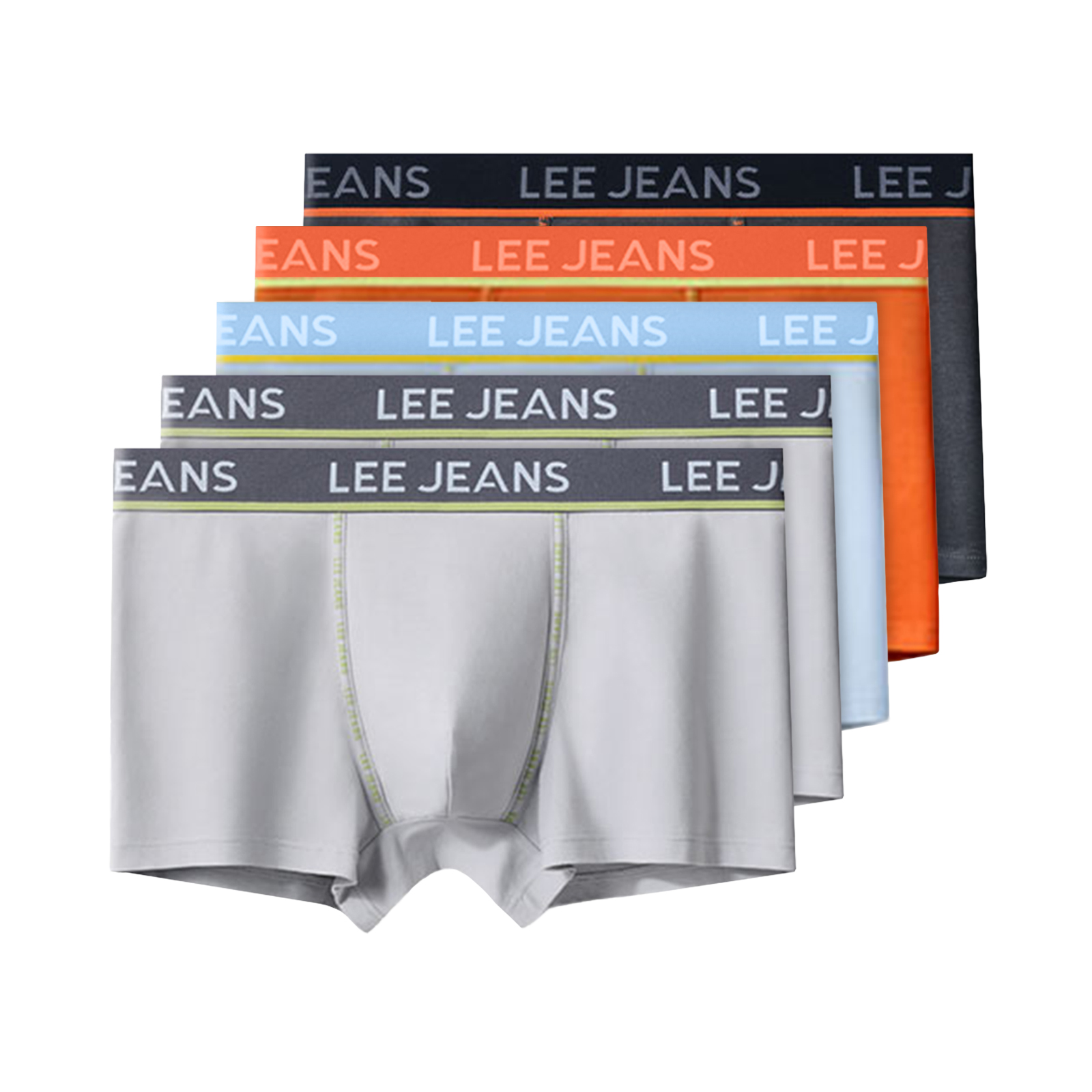 

Трусы Hui Guang II Generation мужские 5 штук Lee, светло-голубой