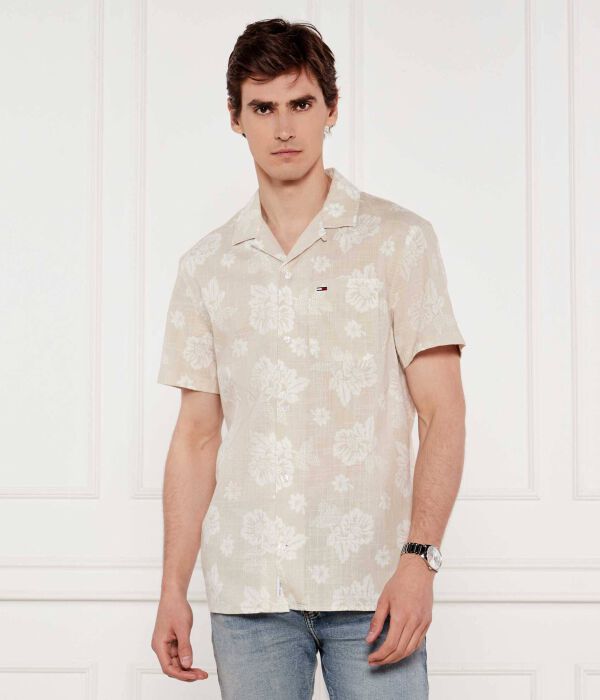 

Рубашка Regular fit Tommy Jeans, желтый