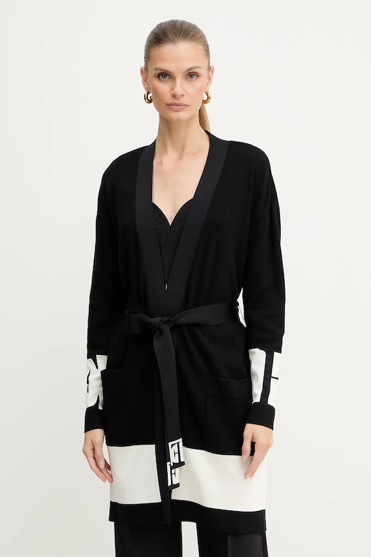

Кардиган Elisabetta Franchi, черный