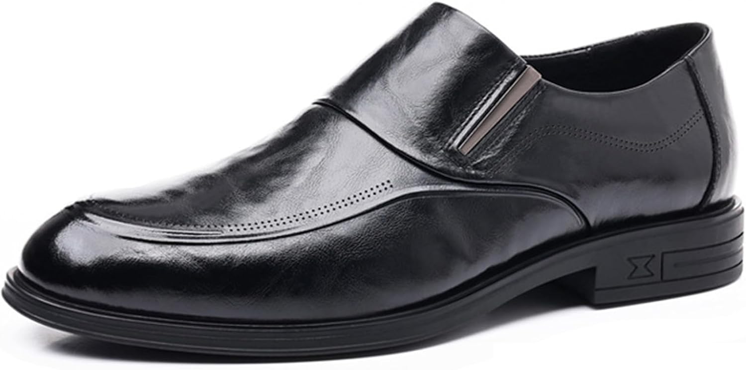 

Мужские туфли ADMLZQQ, современные классические оксфорды без шнурков, формальные, повседневные, для бизнеса, свадьбы и работы, черный