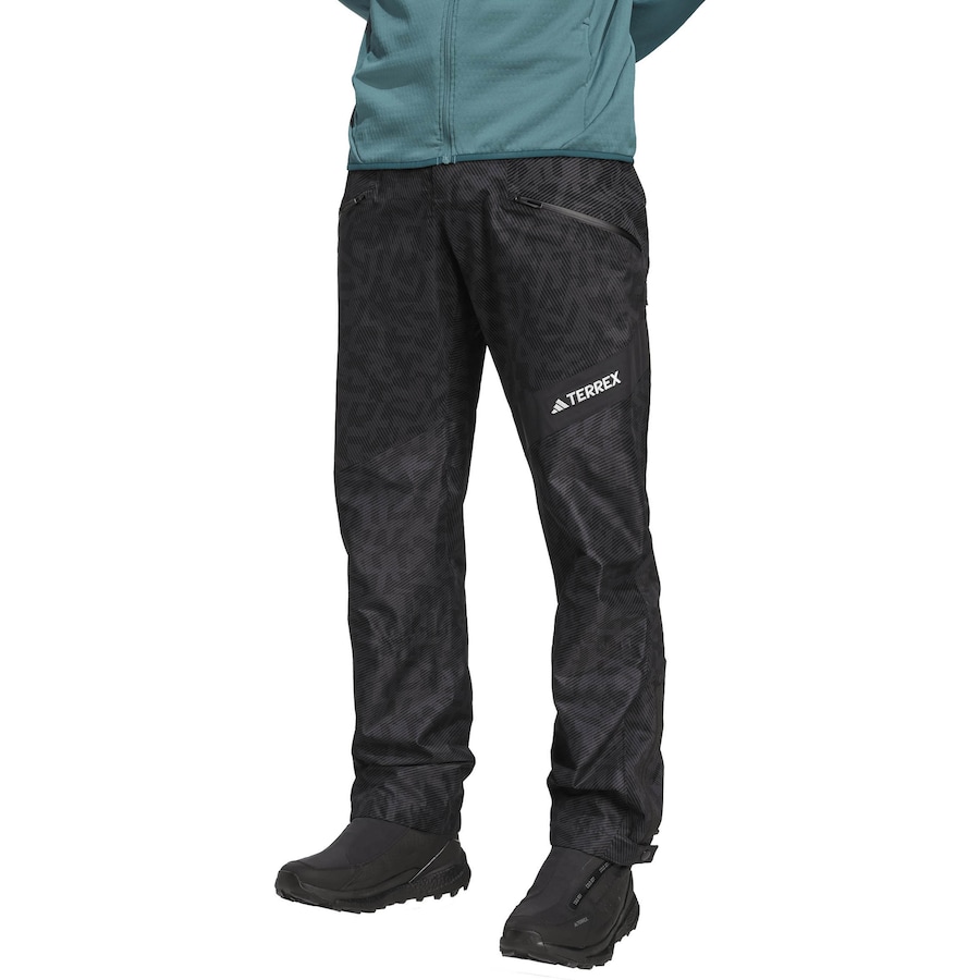 Обычные брюки для активного отдыха ADIDAS TERREX, черный — фото 2