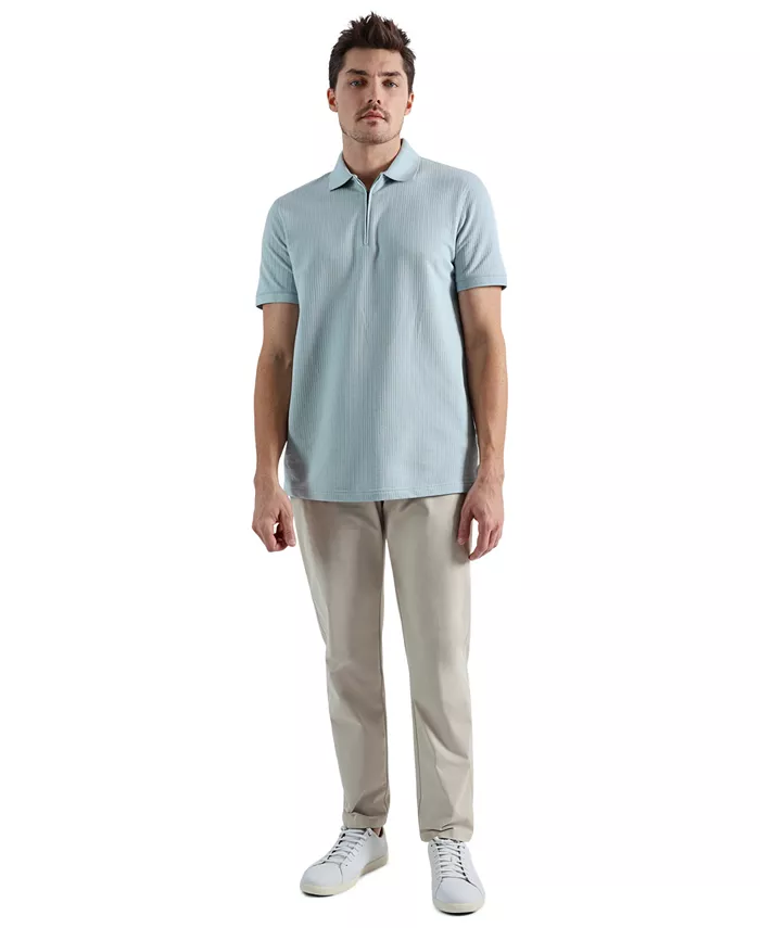 

Спортивные дорожные брюки прямого кроя с плоской передней частью Haggar, серебро