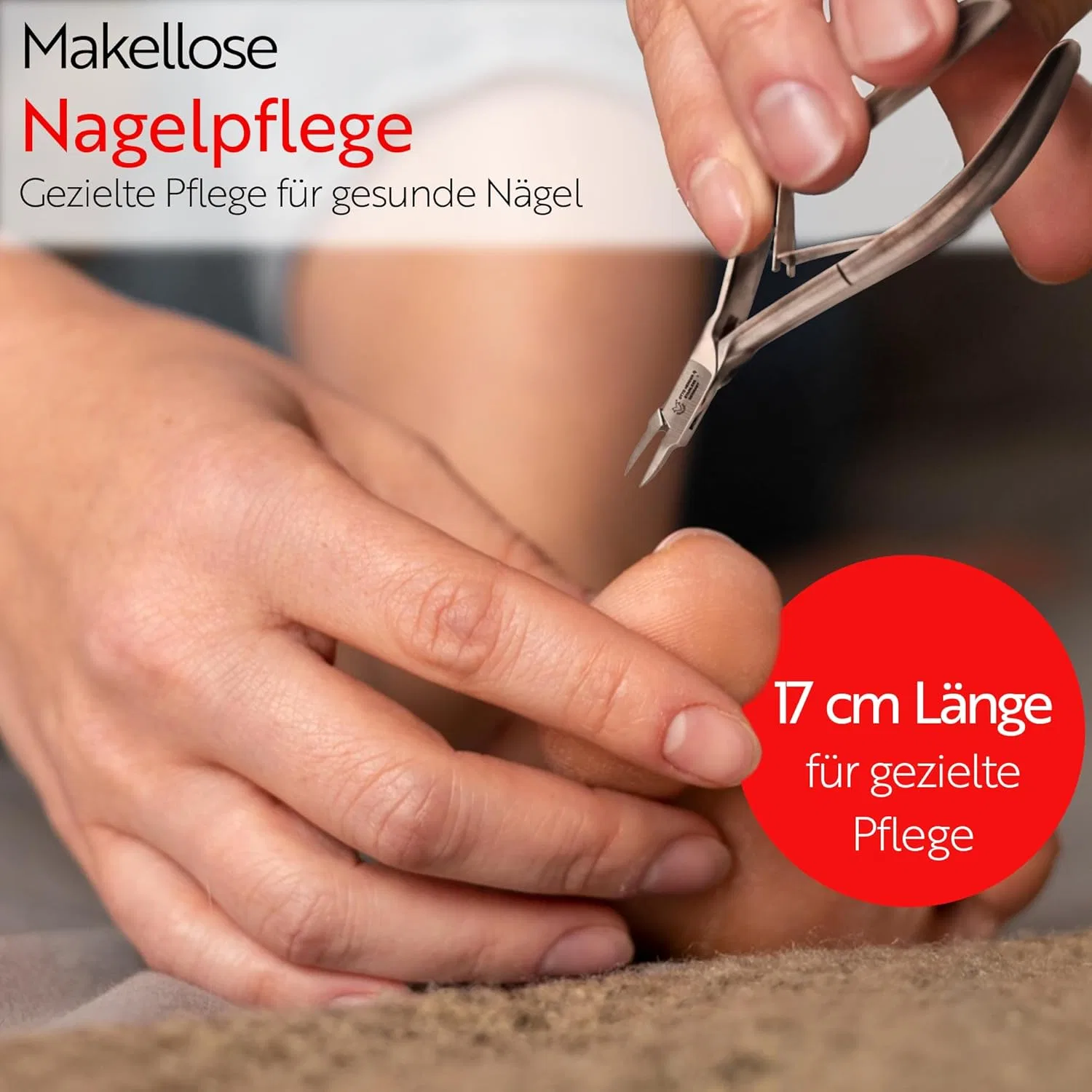 Кусачки для ногтей Otto Herder Manicure с тонкими режущими кромками, 13 см ‎Otto Herder Manicure — фото 3