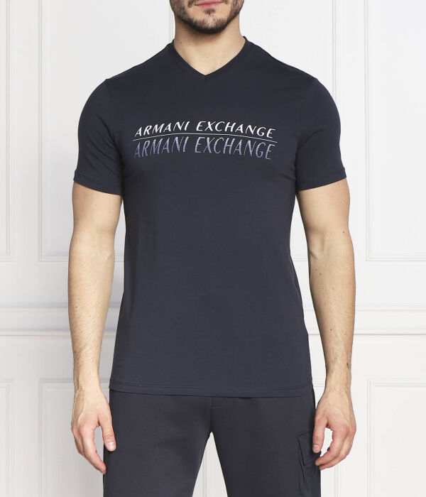 

Футболки Slim fit Armani Exchange, синий