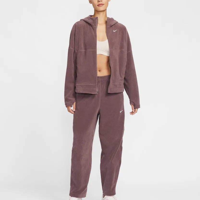 Nike Вельветовая куртка Women's Dark Purple Hooded Moderate — фото 3