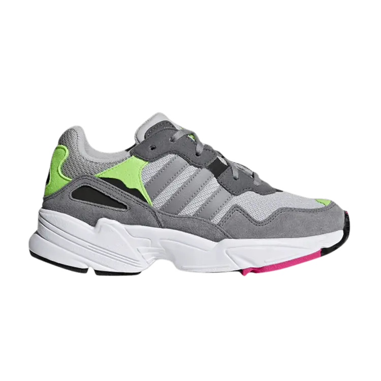 

Кроссовки adidas Yung-96 J 'Grey Shock Pink', серый