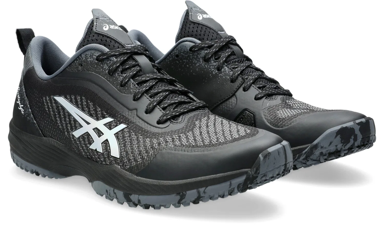 Мужские теннисные кроссовки «Prestigelyte 5 OC» от ASICS, Black/White