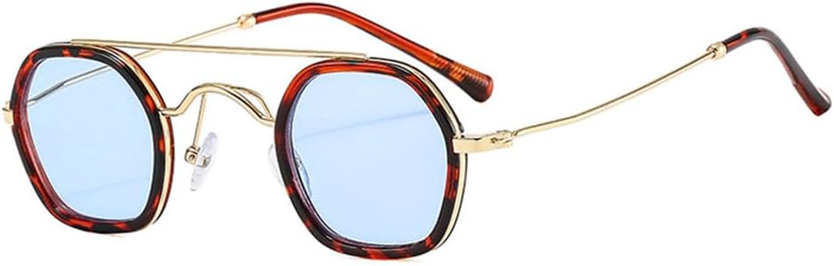 

Винтажные солнцезащитные очки Polygon для женщин, модные очки с градиентными линзами в морском стиле, модные мужские солнцезащитные очки в стиле панк с защитой от УФ-излучения UV400 KTUCN, 8