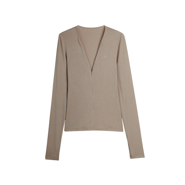 

Термобелье женское с V-образным вырезом ELLE, oyster серый