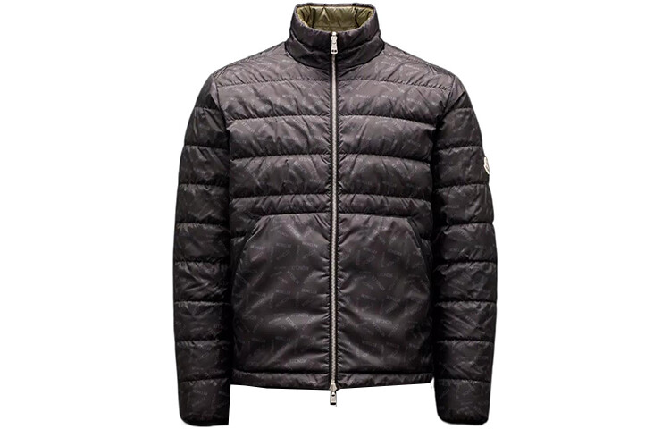 

Пуховик мужской черный Moncler