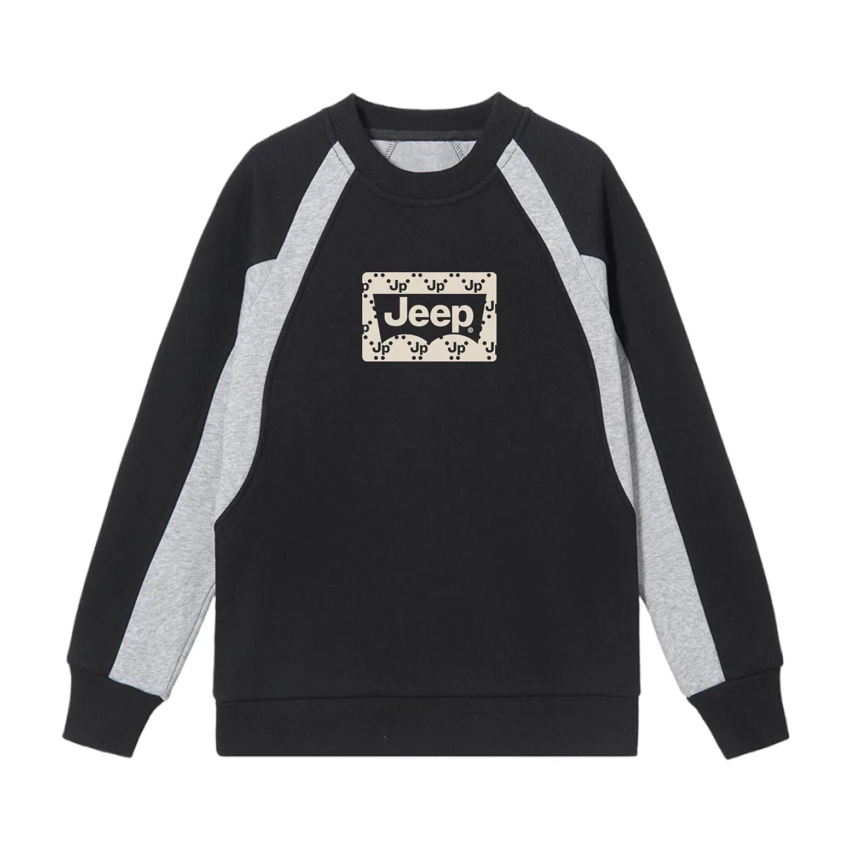 Свитшот детский Grade School с круглым вырезом Moderate Jeep, Heather Gray — фото 3