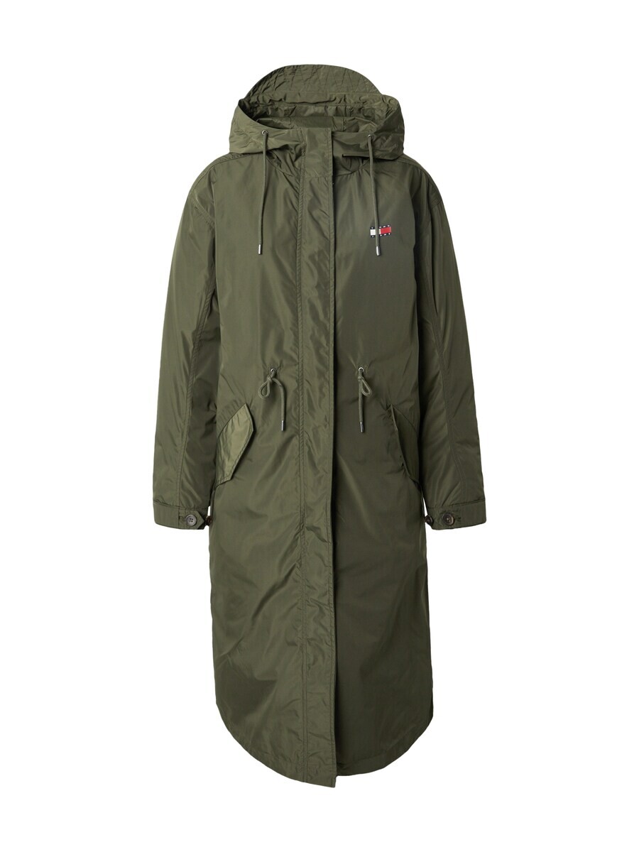 

Пальто Tommy Jeans Between-Seasons Coat, оливковый