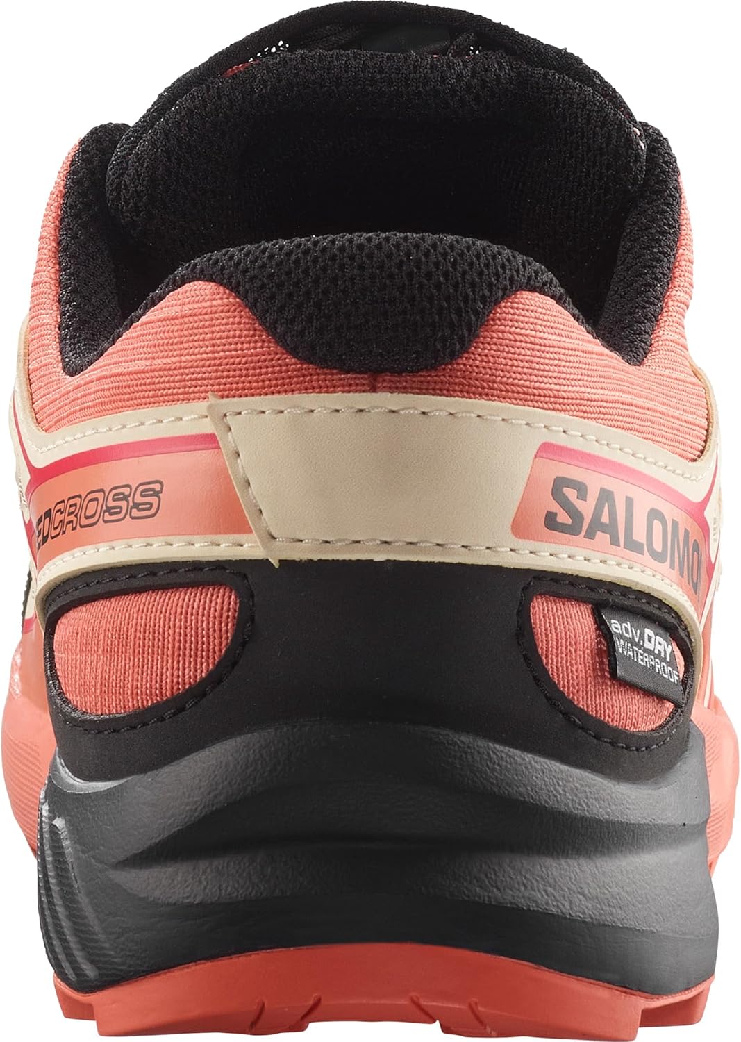 Детские водонепроницаемые кроссовки Salomon SPEEDCROSS CLIMASALOMON, Emberglow/Tender Peach/Fusion Coral — фото 4