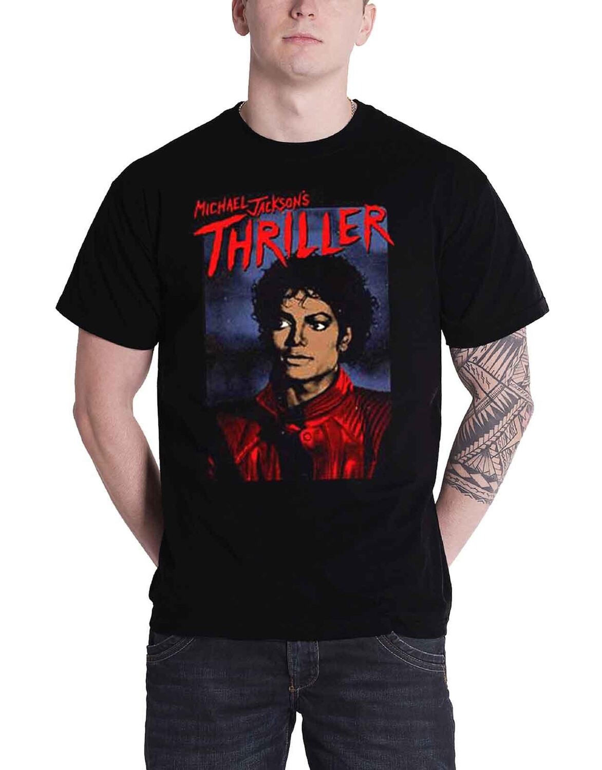 

Футболка «Поза триллера» Michael Jackson, черный