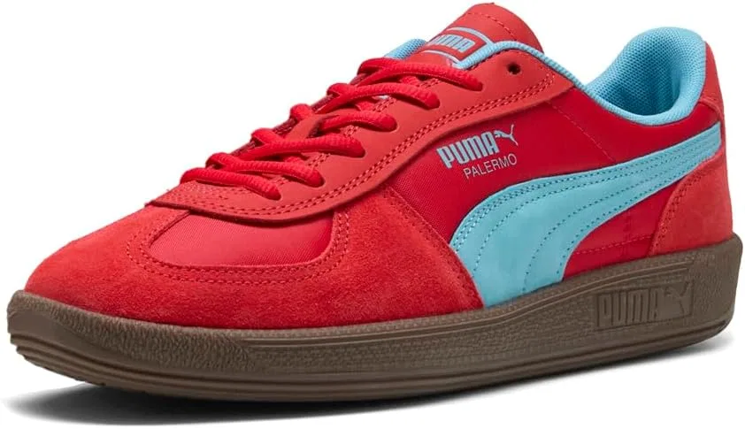 Мужские кроссовки PUMA Palermo, For All Time Red Aqua — фото 2