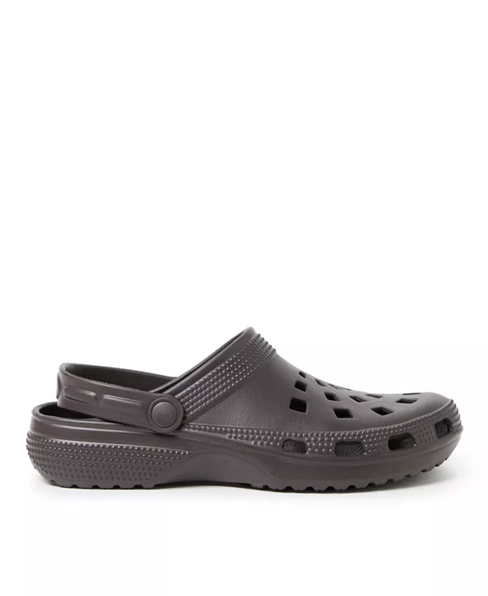 Мужские экологичные клоги EcoCozy Sustainable Clog Dearfoams, коричневый — фото 4