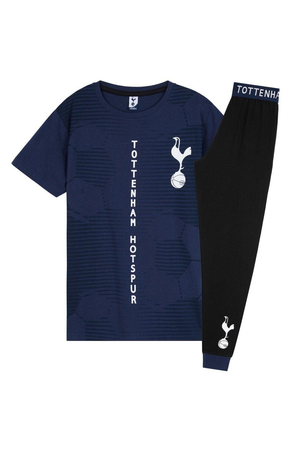 Пижамный комплект для футбольных фанатов, футболка и брюки Tottenham Hotspur FC, мультиколор — фото 4