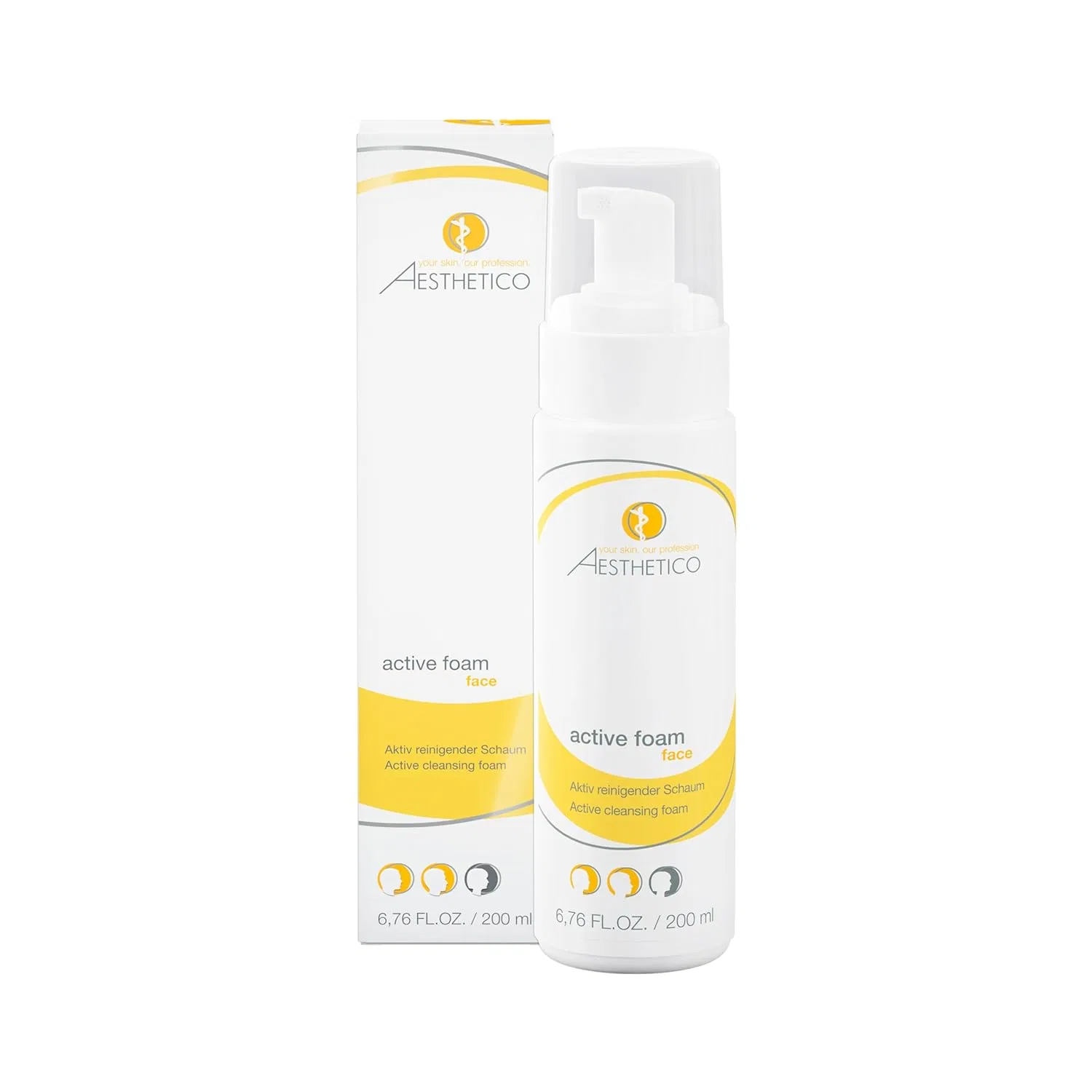Гель для умывания Aesthetico — Активная пенка Active Foam для проблемной кожи
