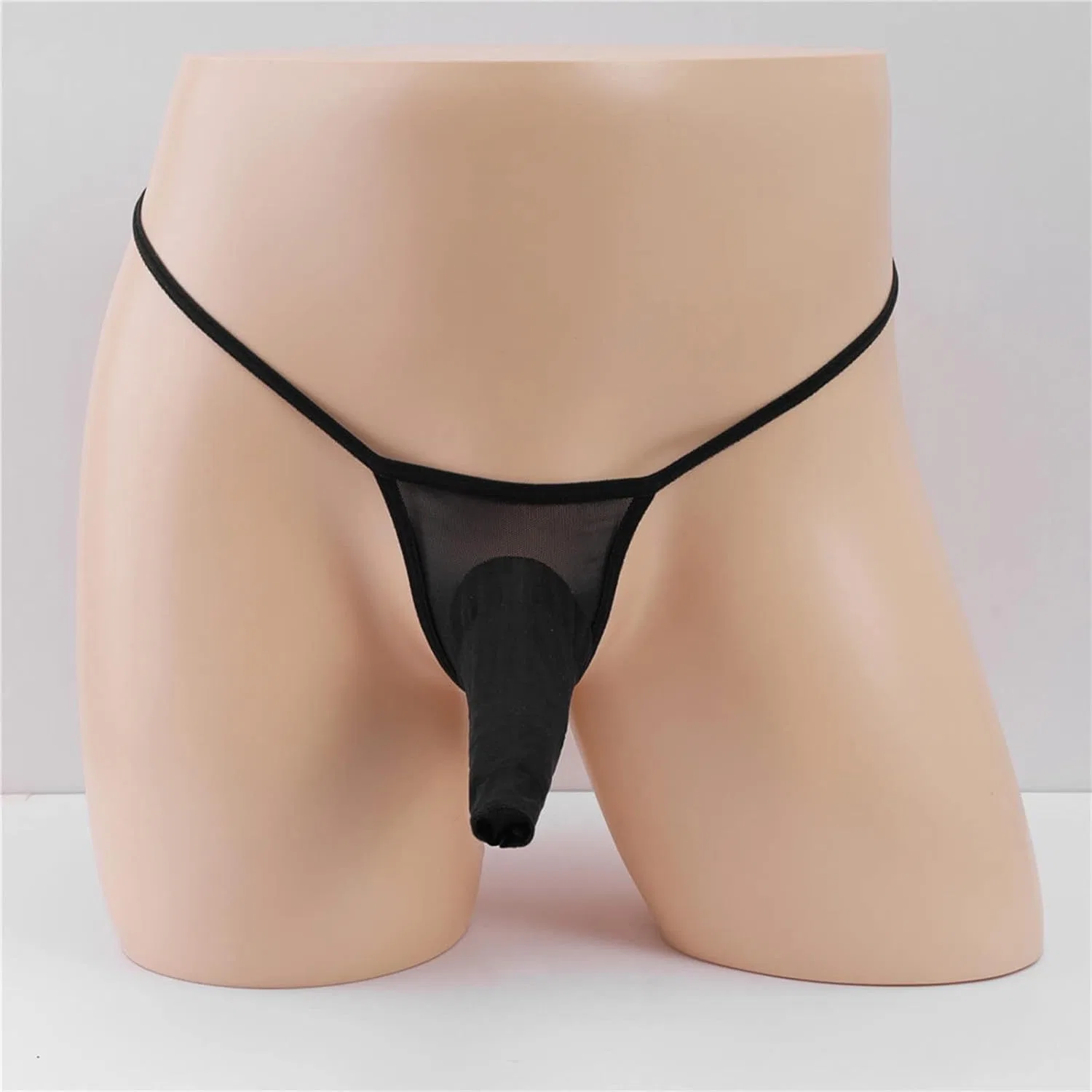 Трусы-стринги Elephant Nose, Black — фото 3