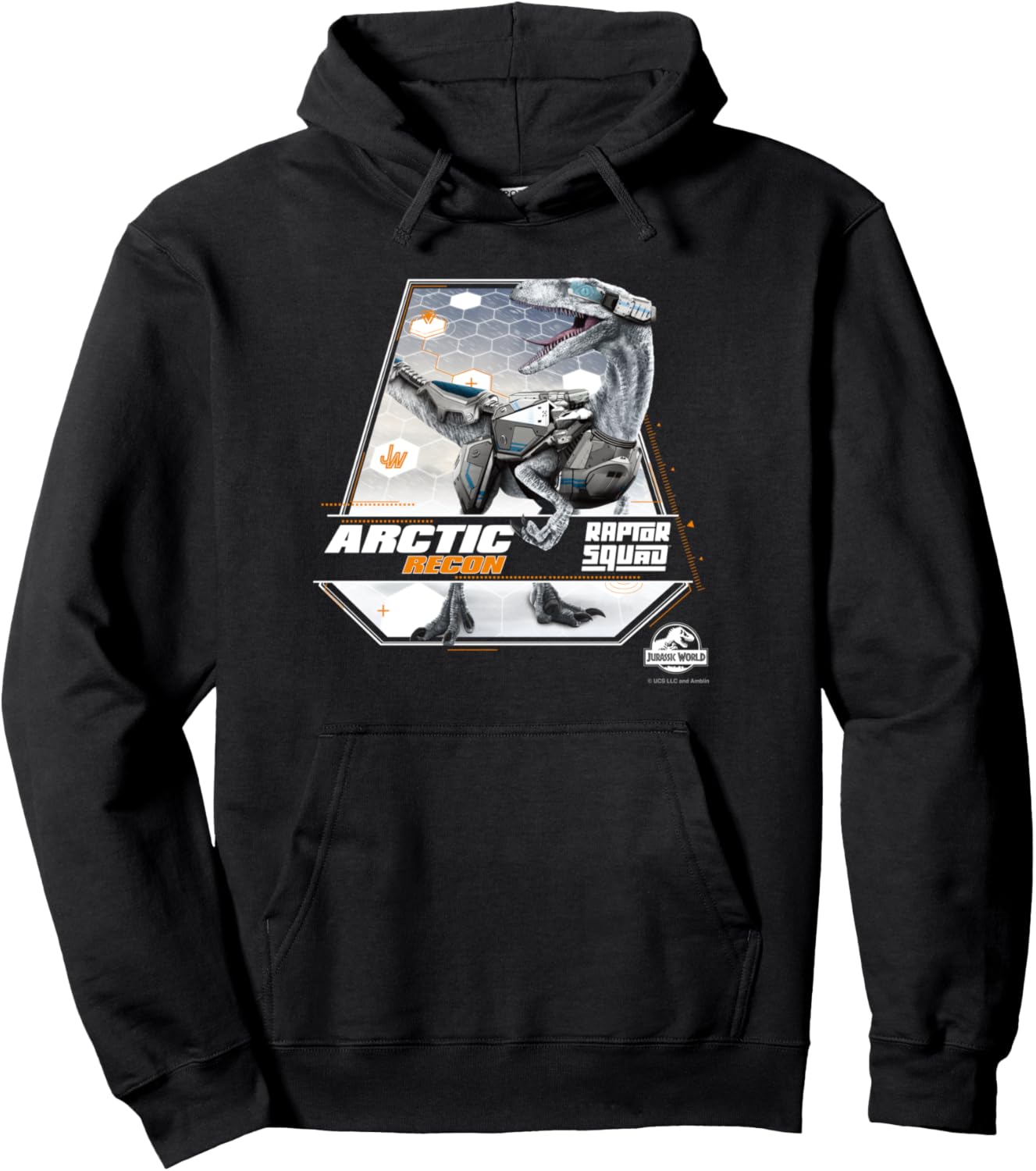 

Худи Jurassic World ARCTIC RECON Jurassic Park, черный