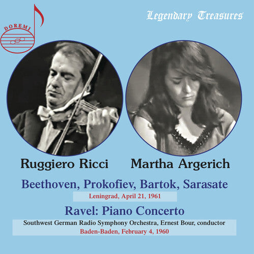 

CD диск Argerich, Martha / Ricci, Ruggerio: Play Beethoven Prokofiev & More