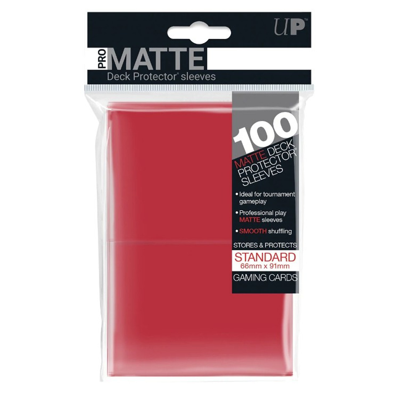

Аксессуары 100ct Pro-Matte Red Standard Deck Protectors