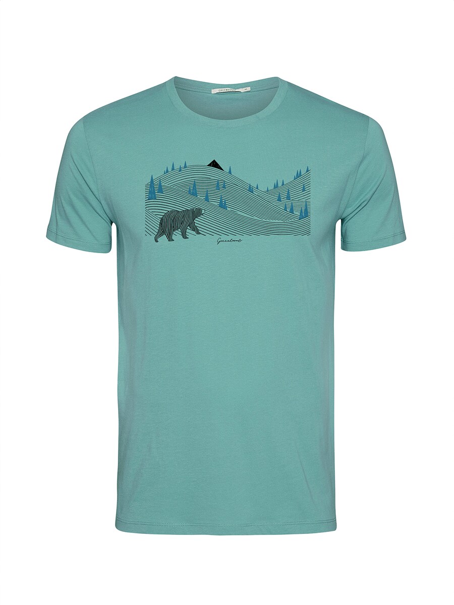 

Рубашка GREENBOMB Animal Bearland, цвет Sapphire/Light blue