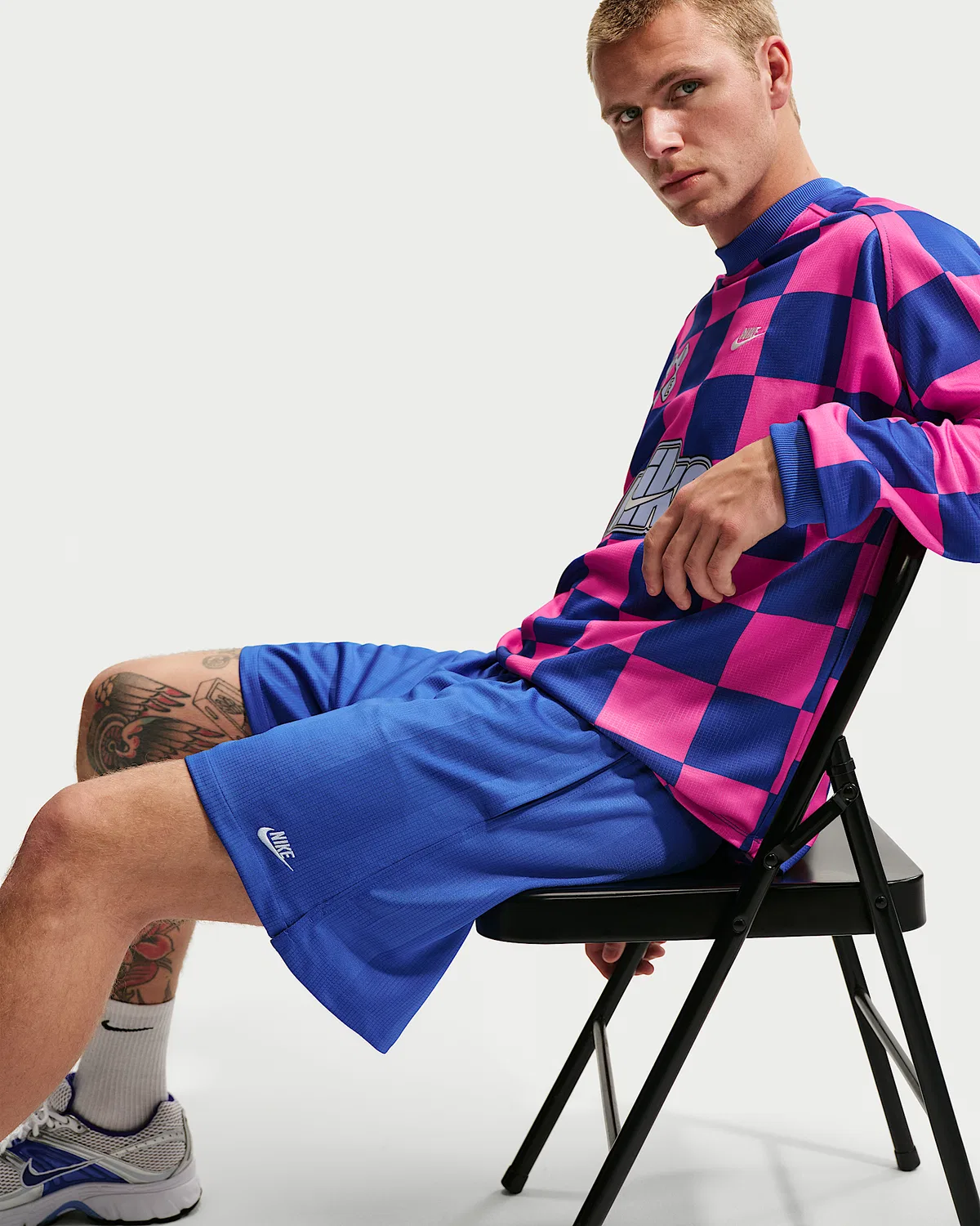 Мужские шорты Nike Sportswear Club Flow, Game Royal/Hydrogen Blue — фото 4