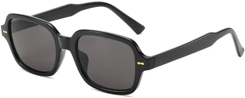 

Женские солнцезащитные очки 2027 года, модные винтажные ретро-очки, классические солнцезащитные очки с защитой от УФ-излучения UV400 MTZJH, C01 Black Gray