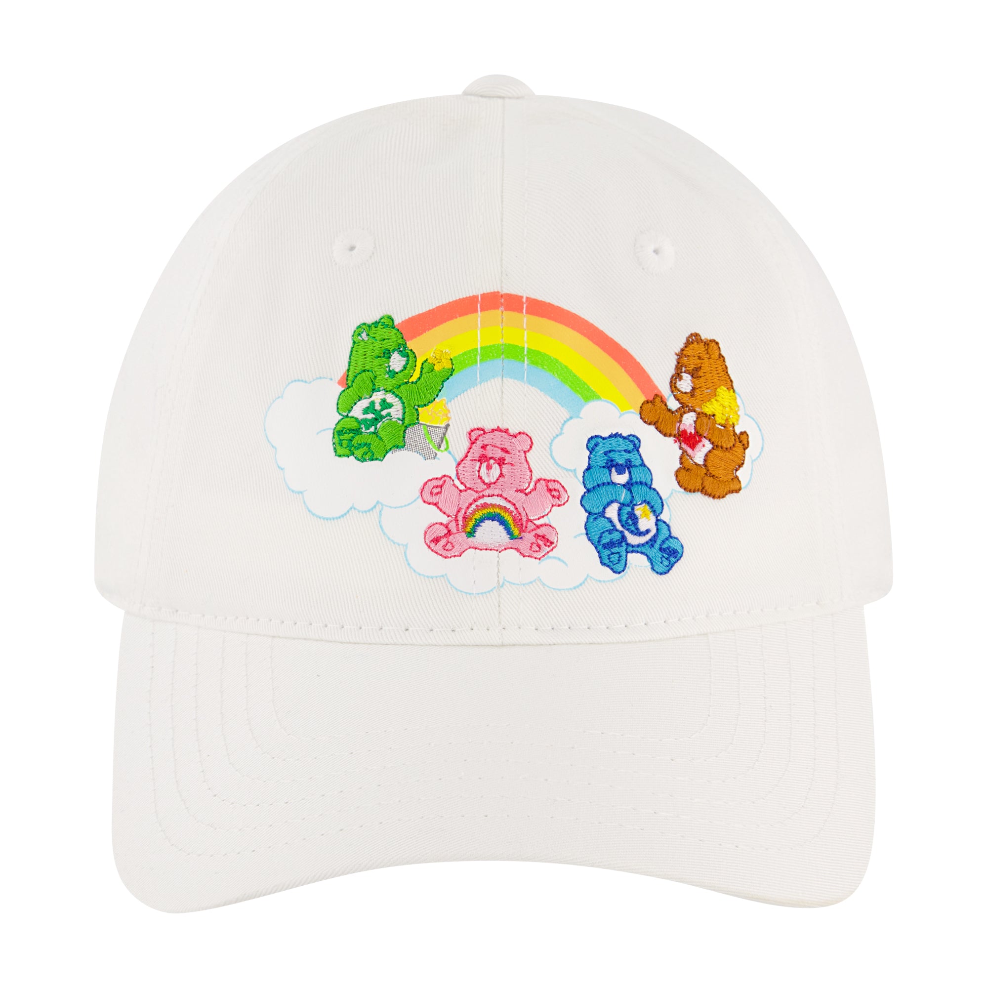 

Бейсболка с радужными полосками от Care Bears Classic Group, белый